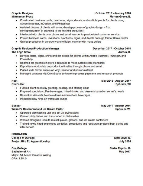 Resume - PG2